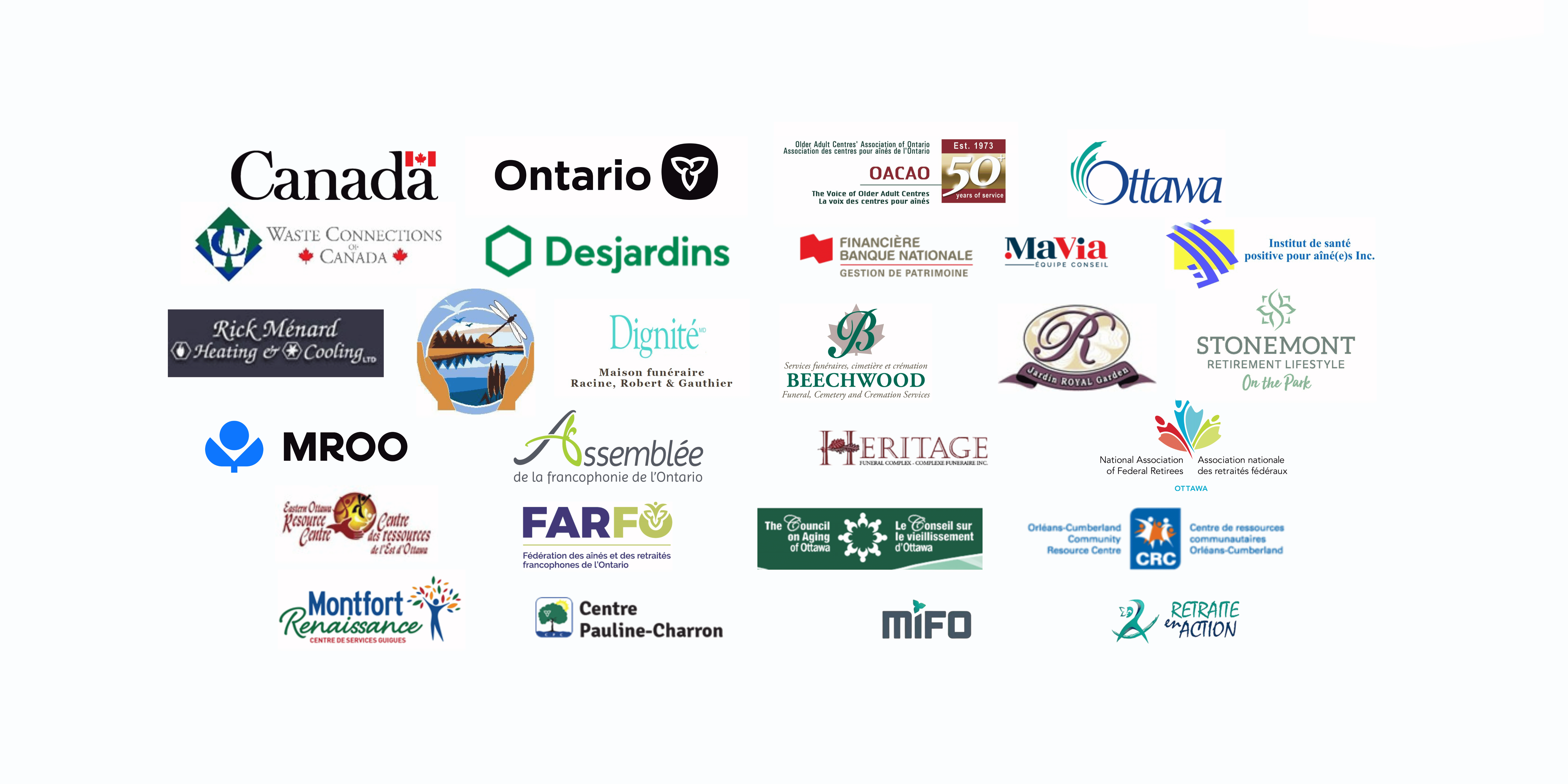 Merci à nos bailleurs de fonds